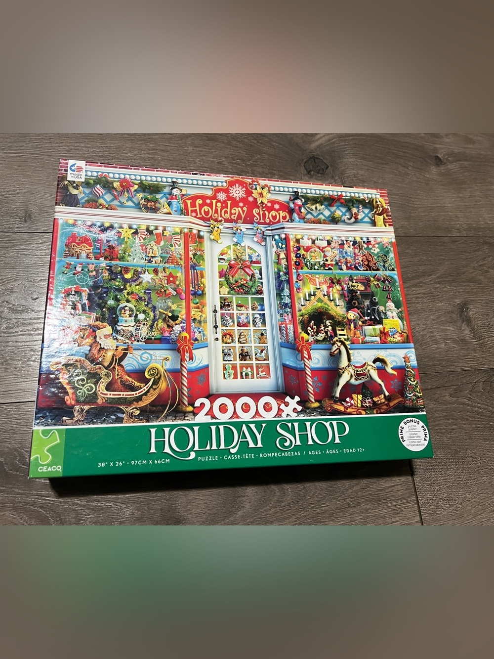 Holiday Shop 2000 Piece Puzzle New